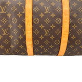 ルイ・ヴィトン LOUIS VUITTON キーポル55 M41424 ブラウン モノグラムキャンバス ユニセックス ボストンバッグ