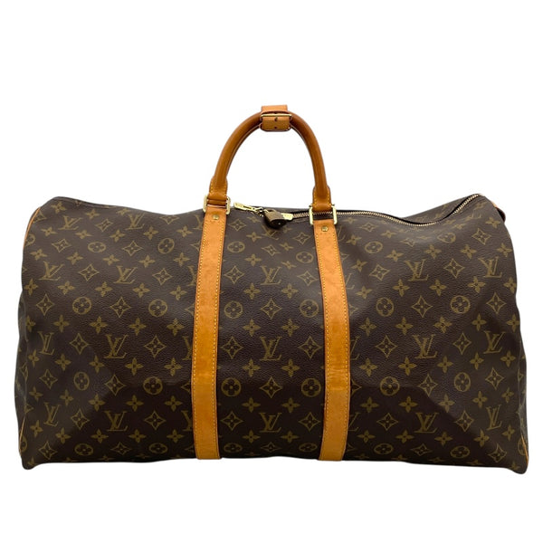 ルイ・ヴィトン LOUIS VUITTON キーポル55 M41424 ブラウン モノグラムキャンバス ユニセックス ボストンバッグ