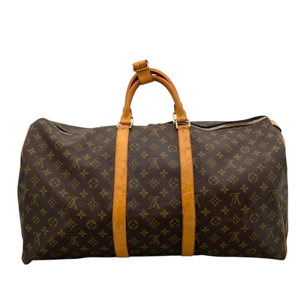ルイ・ヴィトン LOUIS VUITTON キーポル55 M41424 ブラウン モノグラムキャンバス ユニセックス ボストンバッグ