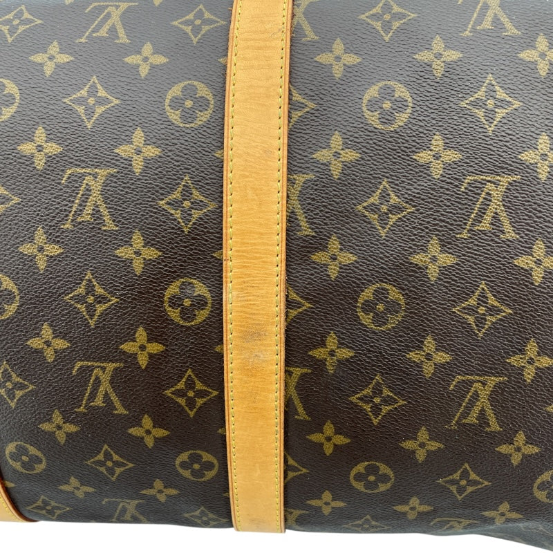 ルイ・ヴィトン LOUIS VUITTON キーポル55 M41424  ブラウン モノグラムキャンバス ユニセックス ボストンバッグ