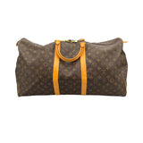 ルイ・ヴィトン LOUIS VUITTON キーポル55 M41424  ブラウン モノグラムキャンバス ユニセックス ボストンバッグ