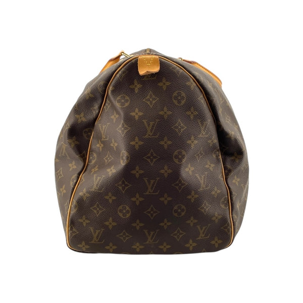 ルイ・ヴィトン LOUIS VUITTON キーポル55 M41424  ブラウン モノグラムキャンバス ユニセックス ボストンバッグ
