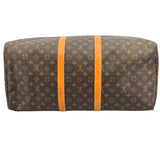 ルイ・ヴィトン LOUIS VUITTON キーポル55 M41424 ブラウン モノグラム ユニセックス ボストンバッグ