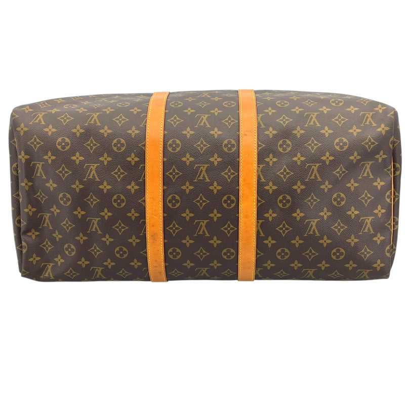 ルイ・ヴィトン LOUIS VUITTON キーポル55 M41424 ブラウン モノグラム ユニセックス ボストンバッグ