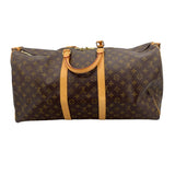 ルイ・ヴィトン LOUIS VUITTON キーポル・バンドリエール 55 M41414 ブラウン モノグラムキャンバス ユニセックス ボストンバッグ