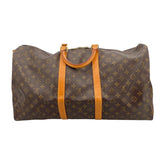 ルイ・ヴィトン LOUIS VUITTON キーポル・バンドリエール 55 M41414 ブラウン モノグラムキャンバス ユニセックス ボストンバッグ