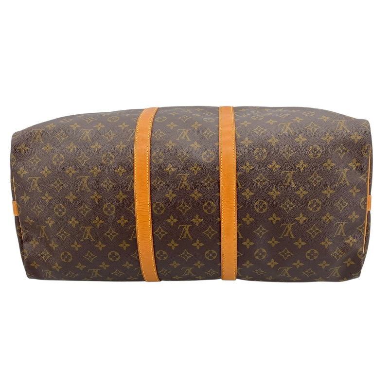 ルイ・ヴィトン LOUIS VUITTON キーポル・バンドリエール 55 M41414 ブラウン モノグラムキャンバス ユニセックス ボストンバッグ