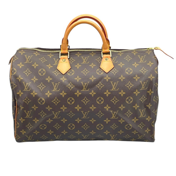 ルイ・ヴィトン LOUIS VUITTON スピーディ40 M41522 ブラウン モノグラム レディース ハンドバッグ