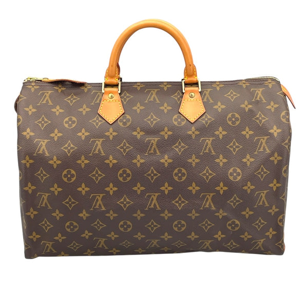 ルイ・ヴィトン LOUIS VUITTON スピーディ40 M41522 ブラウン モノグラム レディース ハンドバッグ