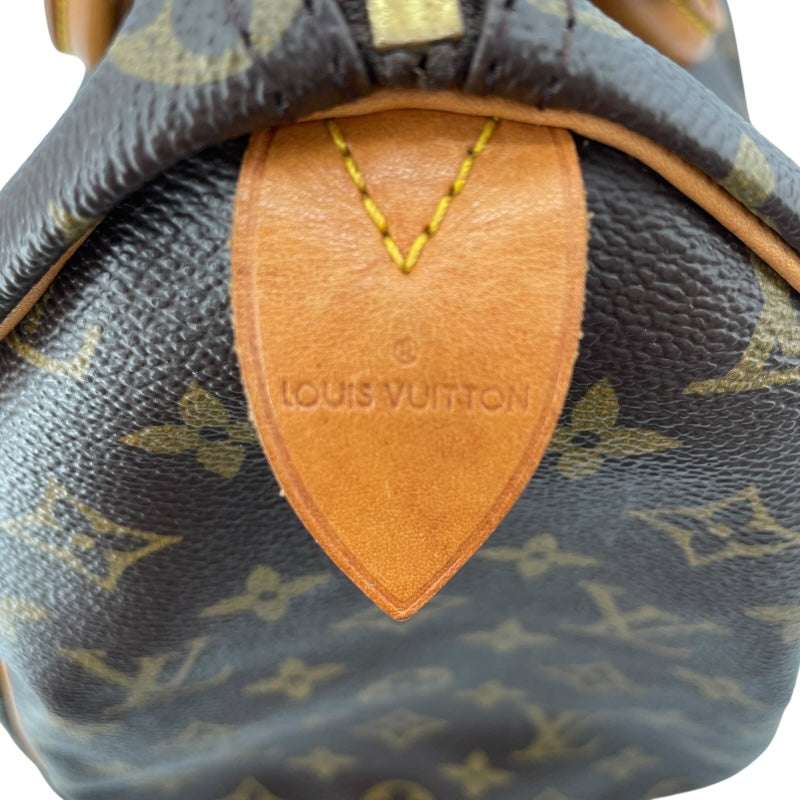 ルイ・ヴィトン LOUIS VUITTON スピーディー35 M41524 ブラウン モノグラム・キャンバス レディース ハンドバッグ