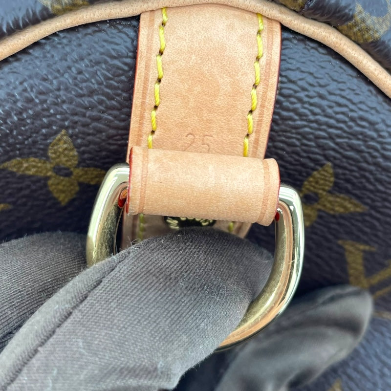 ルイ・ヴィトン LOUIS VUITTON スピーディー・バンドリエール25 M46977 ブラウン モノグラム・キャンバス レディース ハンドバッグ