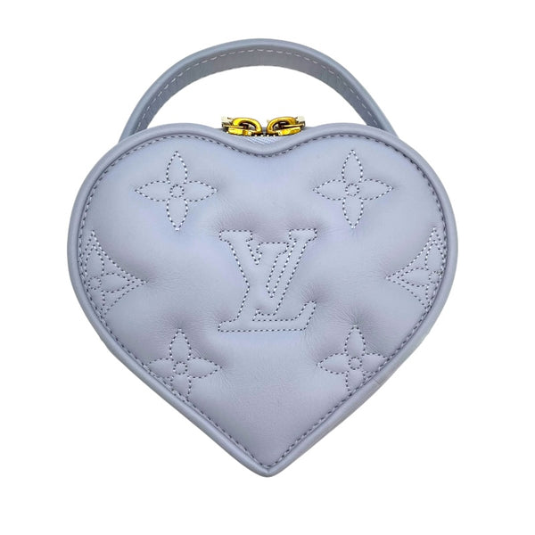 ルイ・ヴィトン LOUIS VUITTON ポップマイハートポーチ M82041 ライトパープル バブルグラム レディース ショルダーバッグ