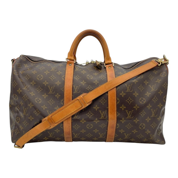 ルイ・ヴィトン LOUIS VUITTON キーポルバンドリエール50 M41416 ブラウン モノグラムキャンバス ユニセックス ボストンバッグ