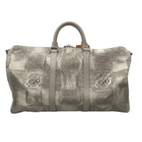 ルイ・ヴィトン LOUIS VUITTON キーポル・バンドリエール50 N50069 グレー ダミエ・ソルト メンズ ボストンバッグ