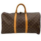 ルイ・ヴィトン LOUIS VUITTON キーポル50 M41426 ブラウン モノグラム・キャンバス ユニセックス ボストンバッグ