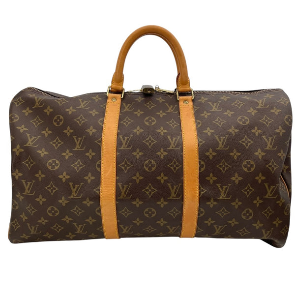 ルイ・ヴィトン LOUIS VUITTON キーポル50 M41426 ブラウン モノグラム・キャンバス ユニセックス ボストンバッグ