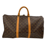 ルイ・ヴィトン LOUIS VUITTON キーポル50 M41426 ブラウン モノグラム・キャンバス ユニセックス ボストンバッグ