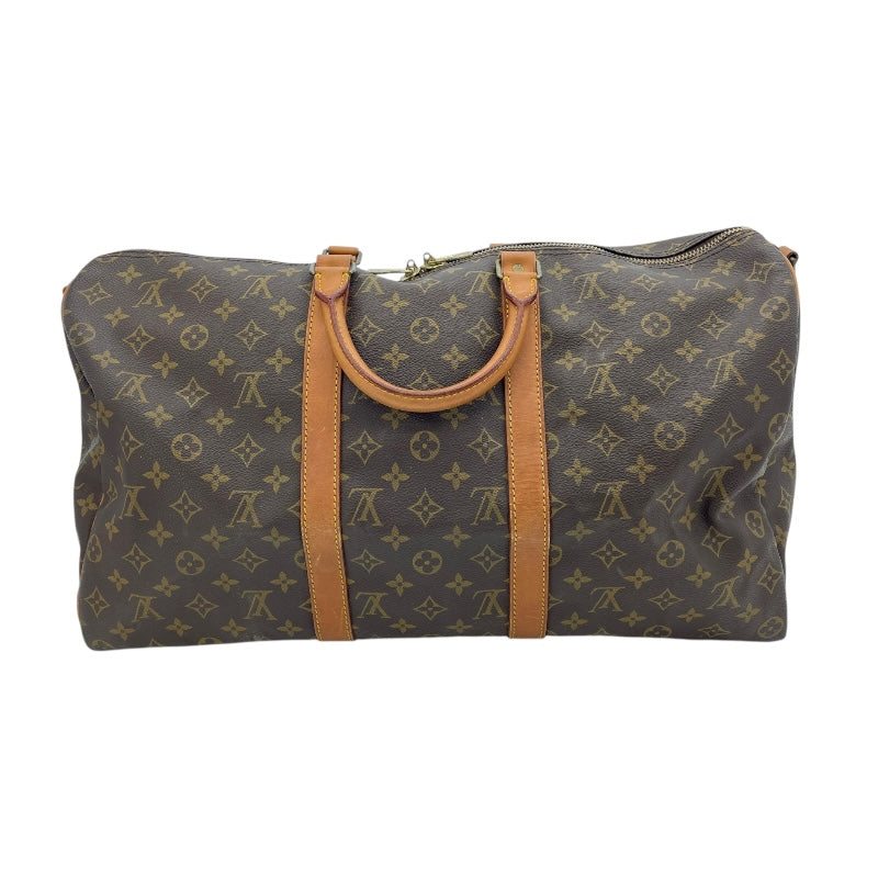 ルイ・ヴィトン LOUIS VUITTON キーポルバンドリエール50 M41416 ブラウン モノグラムキャンバス ユニセックス ボストンバッグ