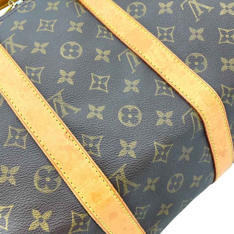 【極美品】ルイヴィトン キーポル45 ボストンバッグ モノグラム レザー 大容量 ルイ・ヴィトン LOUIS VUITTON キーポル45 ブラウン モノグラム