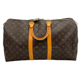 ルイ・ヴィトン LOUIS VUITTON キーポル45 M41428 ブラウン　ゴールド金具 モノグラム ユニセックス ボストンバッグ