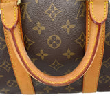 ルイ・ヴィトン LOUIS VUITTON キーポル45 M41428 ブラウン　ゴールド金具 モノグラム ユニセックス ボストンバッグ