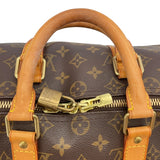 ルイ・ヴィトン LOUIS VUITTON キーポル45 M41428 ブラウン　ゴールド金具 モノグラム ユニセックス ボストンバッグ