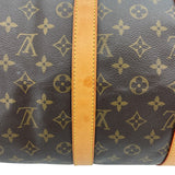 ルイ・ヴィトン LOUIS VUITTON キーポル45 M41428 ブラウン　ゴールド金具 モノグラム ユニセックス ボストンバッグ