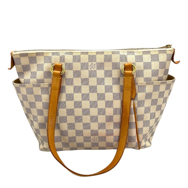 ルイ・ヴィトン LOUIS VUITTON トータリーPM N51261 ホワイト ダミエアズール レディース トートバッグ