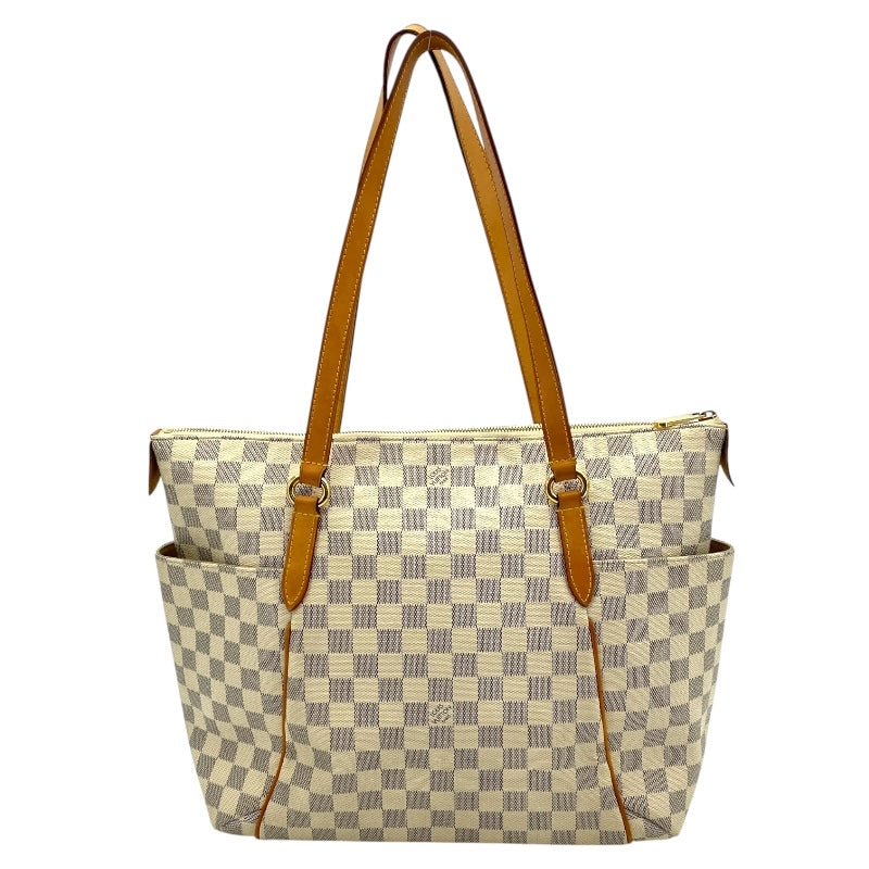 ルイ・ヴィトン LOUIS VUITTON トータリーMM N51262 アズール ダミエ・キャンバス レディース トートバッグ