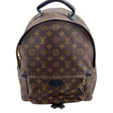 ルイ・ヴィトン LOUIS VUITTON パームスプリングスMM M44874 ブラウン モノグラムキャンバス レディース リュック・デイパック