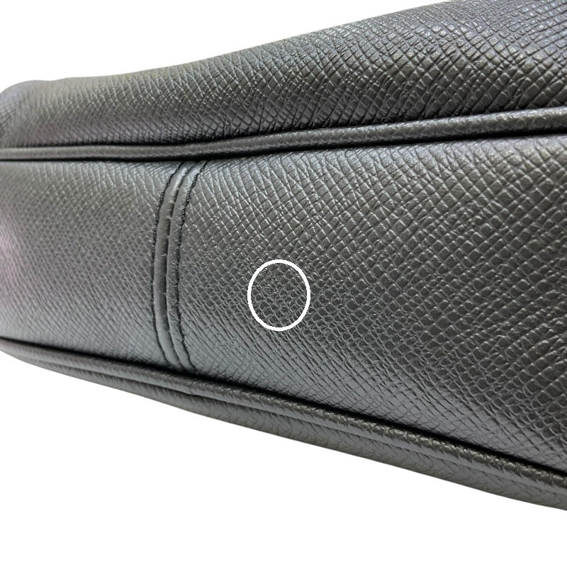 ルイ・ヴィトン LOUIS VUITTON バムバッグ・アウトドア M33438 ブラック タイガレザー メンズ ボディバッグ