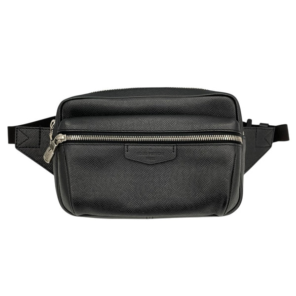 ルイ・ヴィトン LOUIS VUITTON バムバッグ・アウトドア M33438 ブラック タイガレザー メンズ ボディバッグ