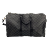 ルイ・ヴィトン LOUIS VUITTON キーポル・バンドリエール45 N41418 ブラック ダミエ・グラフィット メンズ ボストンバッグ