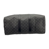 ルイ・ヴィトン LOUIS VUITTON キーポル・バンドリエール45 N41418 ブラック ダミエ・グラフィット メンズ ボストンバッグ