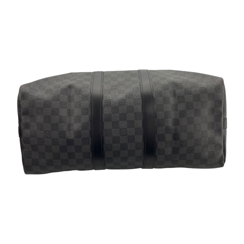 ルイ・ヴィトン LOUIS VUITTON キーポル・バンドリエール45 N41418 ブラック ダミエ・グラフィット メンズ ボストンバッグ