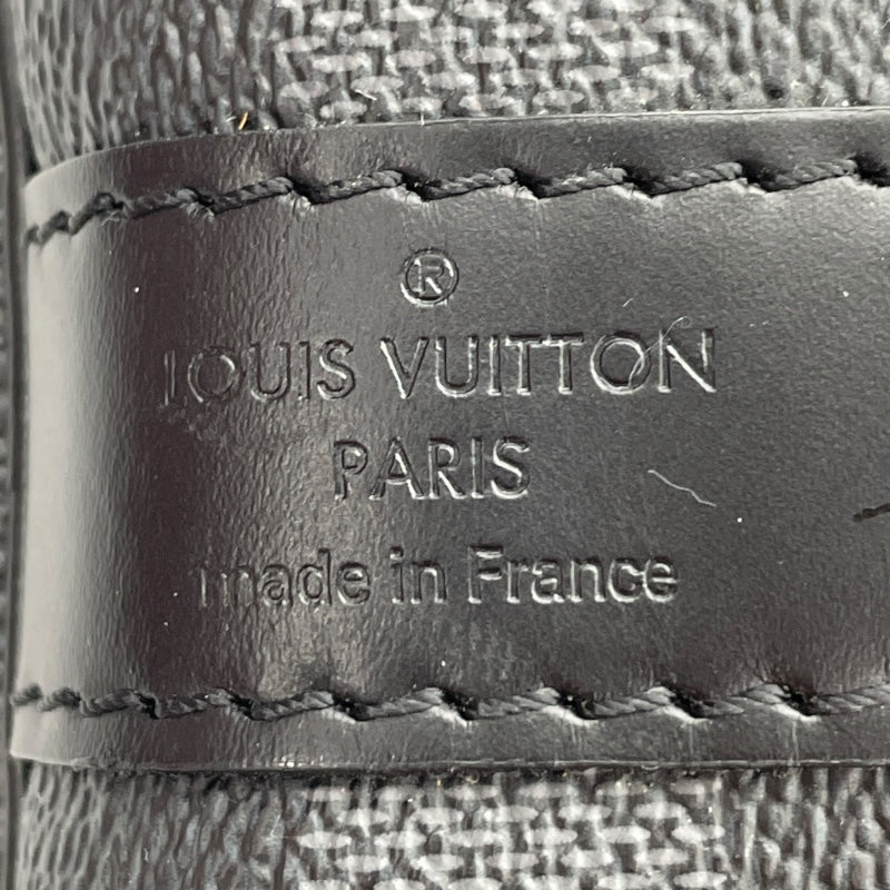 ルイ・ヴィトン LOUIS VUITTON キーポル・バンドリエール45 N41418 ブラック ダミエ・グラフィット メンズ ボストンバッグ