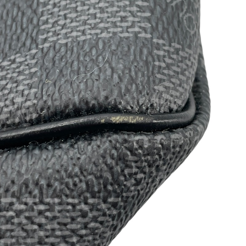 ルイ・ヴィトン LOUIS VUITTON キーポル・バンドリエール45 N41418 ブラック ダミエ・グラフィット メンズ ボストンバッグ