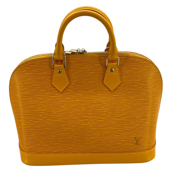 ルイ・ヴィトン LOUIS VUITTON アルマ M52149 イエロー エピ レディース ハンドバッグ
