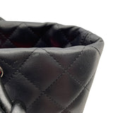 シャネル CHANEL カンボンライン ミディアム A25167 8番台 ブラック カーフレザー レディース ハンドバッグ