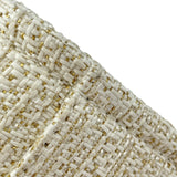 シャネル CHANEL ドーヴィルMM A67001 31番台 ホワイト ゴールド金具 ストロー レディース ハンドバッグ