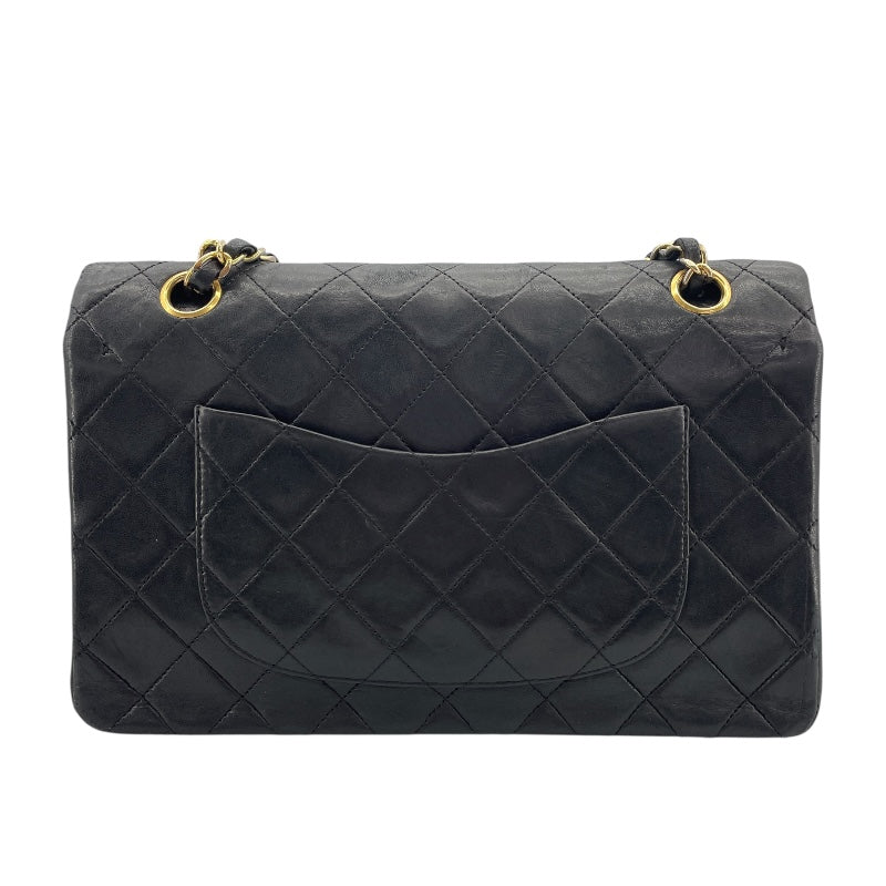 シャネル CHANEL マトラッセ25 A01112 8番台 ブラック GD金具 ラムスキン レディース ショルダーバッグ