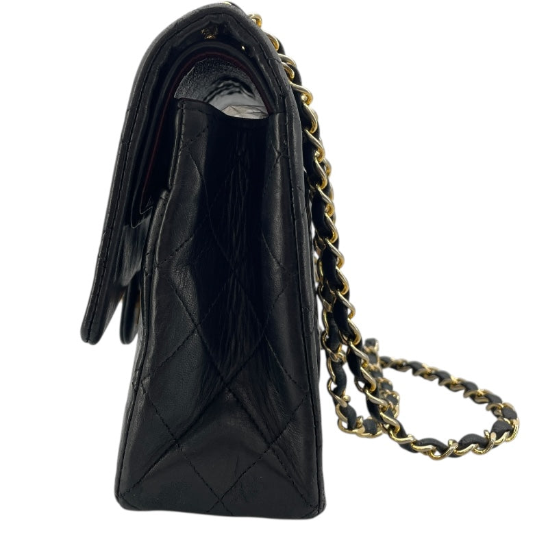 シャネル CHANEL マトラッセ25 A01112 8番台 ブラック GD金具 ラムスキン レディース ショルダーバッグ