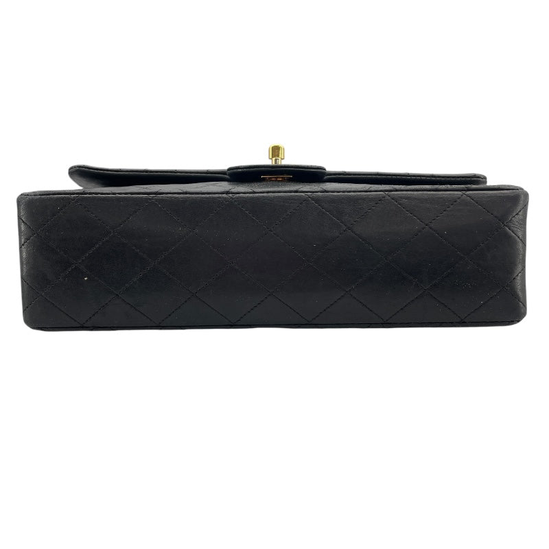 シャネル CHANEL マトラッセ25 A01112 8番台 ブラック GD金具 ラムスキン レディース ショルダーバッグ