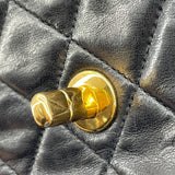 シャネル CHANEL ミニマトラッセ18 A35200 3番台 ブラック GD金具 ラムスキン レディース ショルダーバッグ