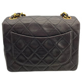 シャネル CHANEL ミニマトラッセ18 A35200 3番台 ブラック GD金具 ラムスキン レディース ショルダーバッグ