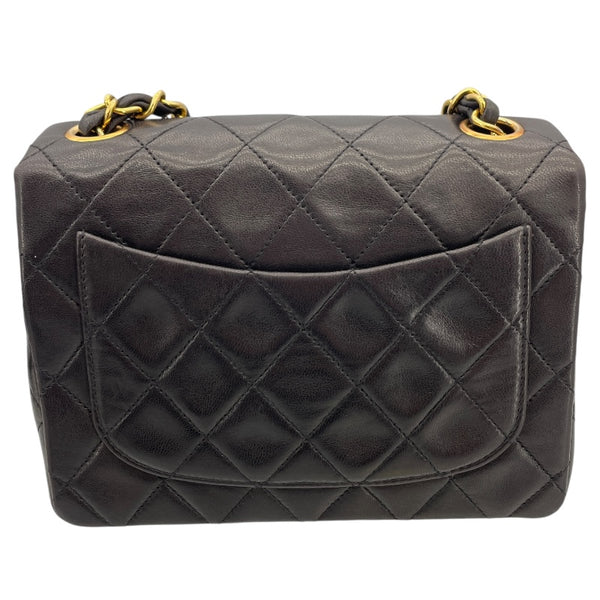 シャネル CHANEL ミニマトラッセ18 A35200 3番台 ブラック GD金具 ラムスキン レディース ショルダーバッグ