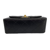 シャネル CHANEL ミニマトラッセ18 A35200 3番台 ブラック GD金具 ラムスキン レディース ショルダーバッグ