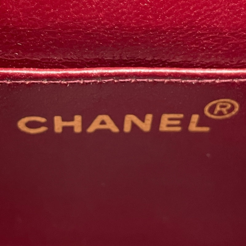 シャネル CHANEL ミニマトラッセ18 A35200 3番台 ブラック GD金具 ラムスキン レディース ショルダーバッグ