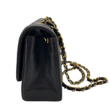 シャネル CHANEL ダイアナ22 A01164 3番台 ブラック GD金具 ラムスキン レディース ショルダーバッグ
