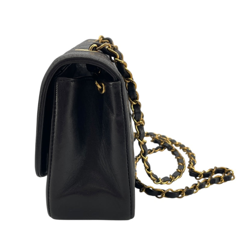 シャネル CHANEL ダイアナ22 A01164 3番台 ブラック GD金具 ラムスキン レディース ショルダーバッグ